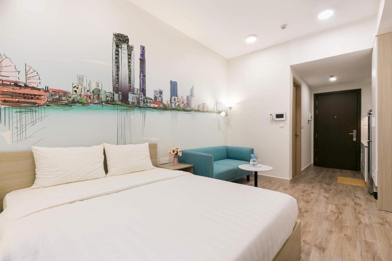 Yo'S Homes Rivergate Apartment Infinity Pool Near District 1 Ho-Chi-Minh-Stadt Exterior foto