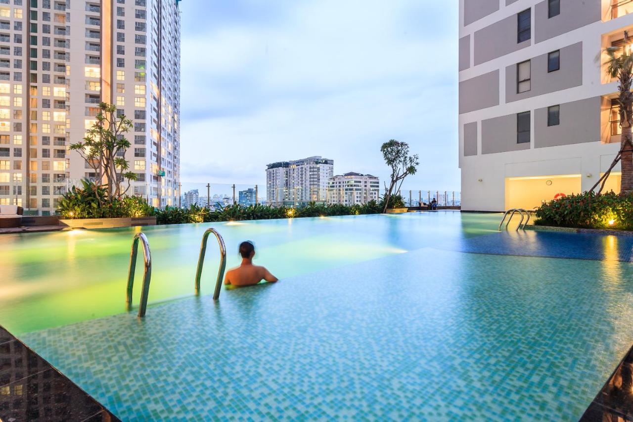 Yo'S Homes Rivergate Apartment Infinity Pool Near District 1 Ho-Chi-Minh-Stadt Exterior foto