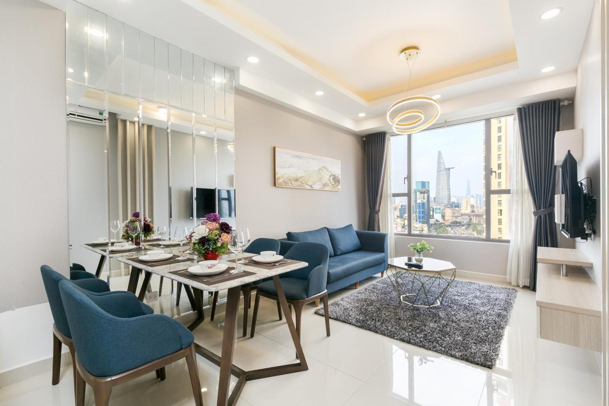 Yo'S Homes Rivergate Apartment Infinity Pool Near District 1 Ho-Chi-Minh-Stadt Exterior foto