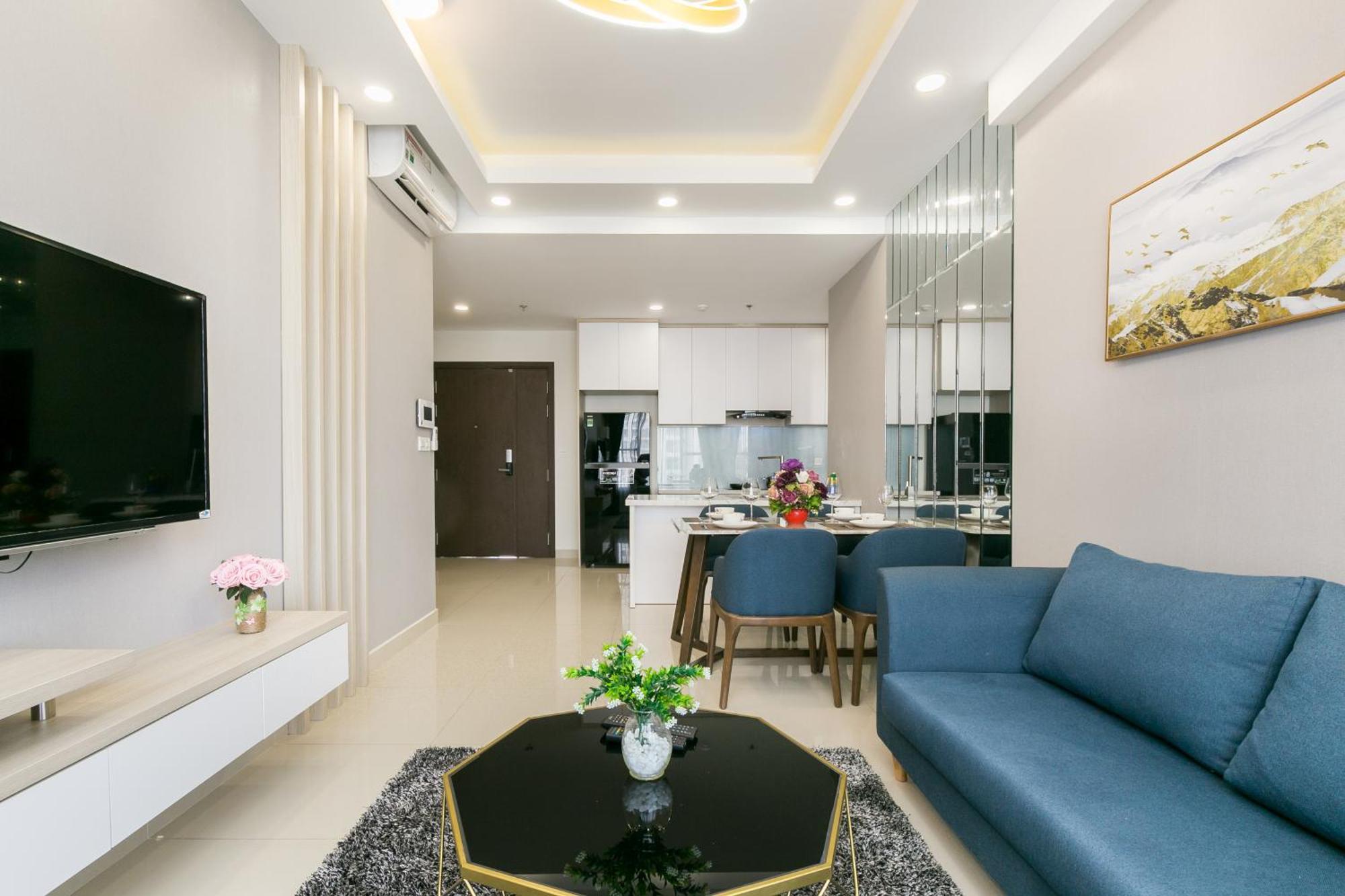 Yo'S Homes Rivergate Apartment Infinity Pool Near District 1 Ho-Chi-Minh-Stadt Exterior foto