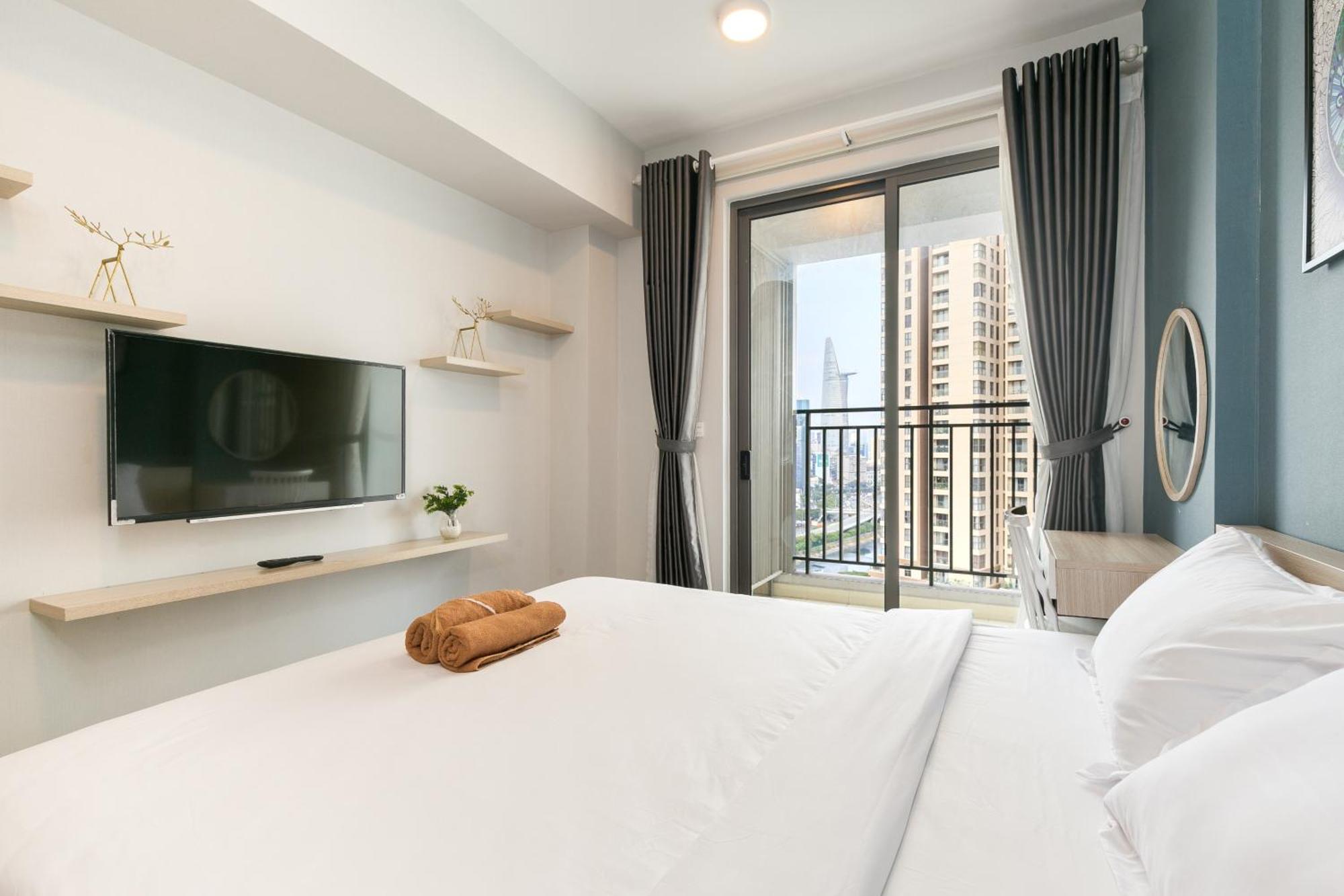Yo'S Homes Rivergate Apartment Infinity Pool Near District 1 Ho-Chi-Minh-Stadt Exterior foto