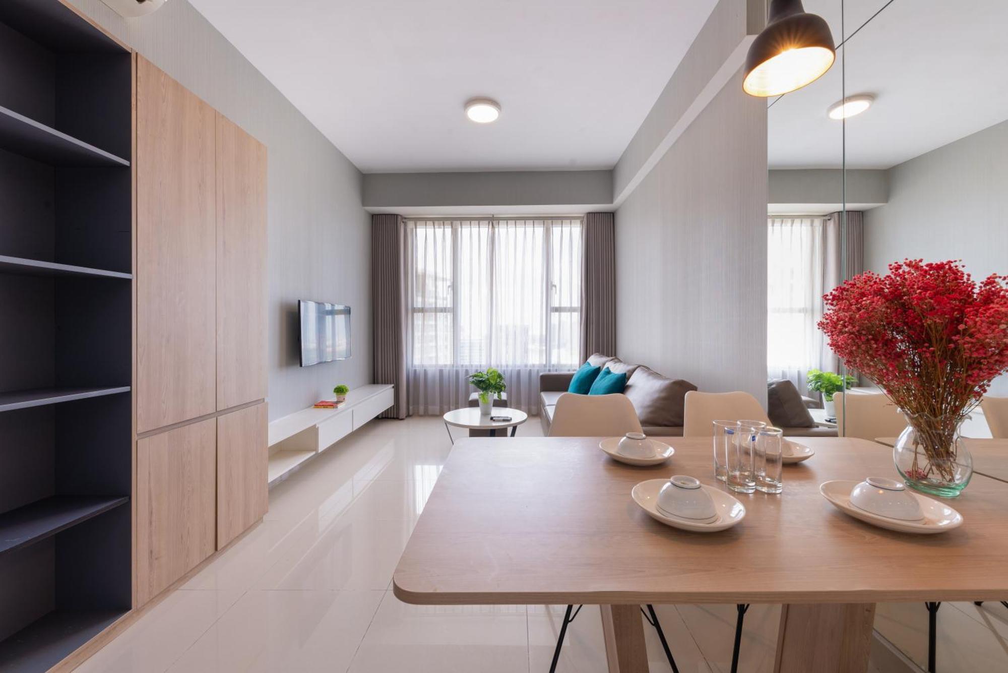 Yo'S Homes Rivergate Apartment Infinity Pool Near District 1 Ho-Chi-Minh-Stadt Exterior foto